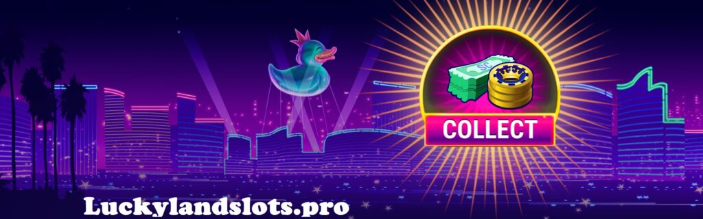 Luckyland slots APK banner Image