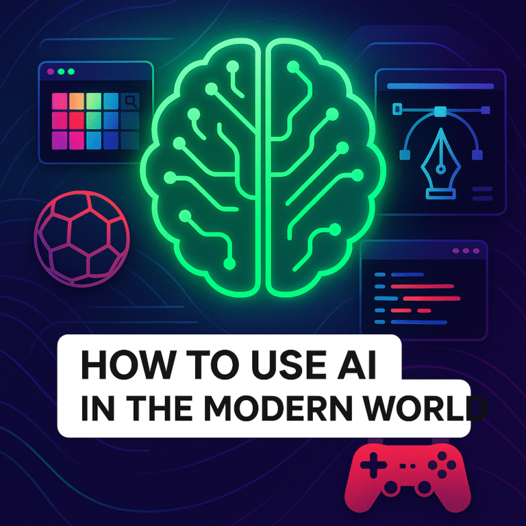 How to Use AI in the Modern World Logo2