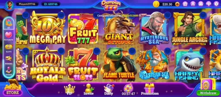 Champion 777 banner image